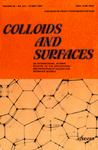 Go to journal home page - Colloids and Surfaces